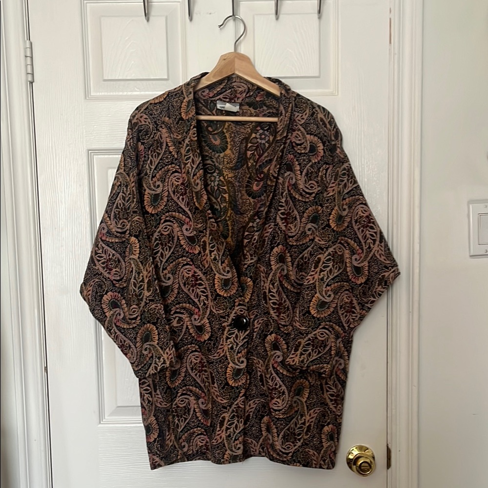 Paisley Patterned Women’s Jacket